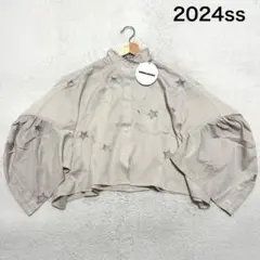 未使用品　mikio sakabe ミキオサカベ　24ss 変形シャツ　スター