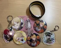 浦島坂田船グッズセット　センラ・うらたぬき・となりの坂田　缶バッチ　アクキー他