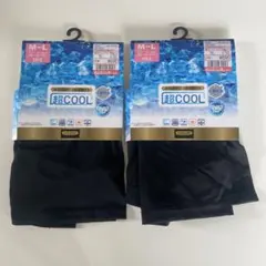 しまむら 超COOL 1分丈スパッツ 2枚セット M-Lのサムネイル