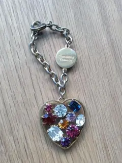 Samantha Thavasa　ハートストーンチャーム　キーホルダー　チェーン