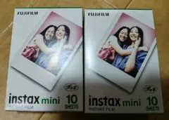 【新品】intax mini インスタックスミニ 10枚入 2個