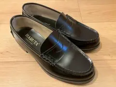 HARUTA ブラック ローファー　23.5