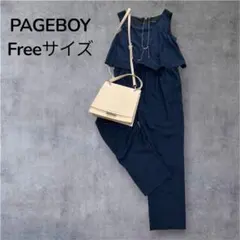 コーデ　PAGEBOY サロペット ネイビー Freeサイズのサムネイル