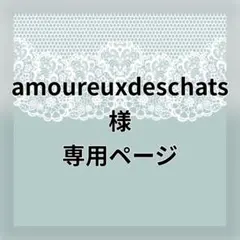 amoureuxdeschats様 リクエスト 2点 まとめ商品