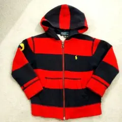 Polo by Ralph Lauren 3T パーカー 赤/紺