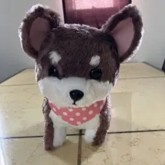 豆柴三兄弟の犬のぬいぐるみ