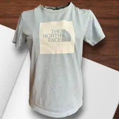 【150cm】THE NORTH FACE スクエアロゴ Tシャツ ブルー