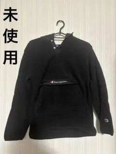 Champion ブラック パーカー 160