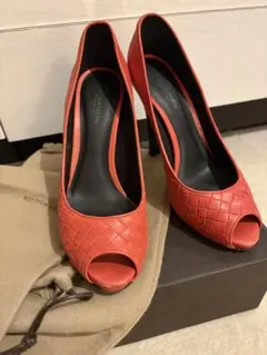 BOTTEGA VENETA イントレチャート オープントゥパンプスのサムネイル