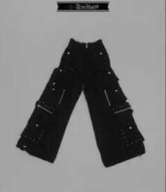 DimMoire スタッズカーゴパンツ ブラック DimMoire【ディムモアール】スタッズカーゴパンツ/Black sizeL - メルカリ