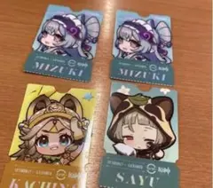 原神 スシロー コラボ　観月の宴　ピック　MIZUKI カチーナ sayu
