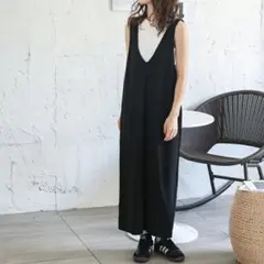 n’OrLABEL Vネックジャンパースカート