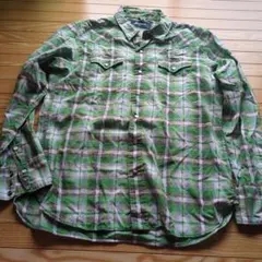 長袖シャツ バックナンバー メンズ BACK NUMBER LY38　チェック