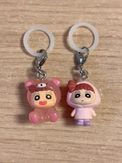 クレヨンしんちゃん ネネちゃん めじるしアクセサリー 2個セット