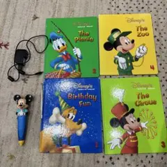 Disney English ミッキーの音声学習ペン付きスターター・キット - メルカリ