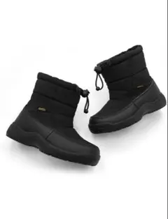 キッズ スノーブーツ 防水ブーツ ブラック 20㎝