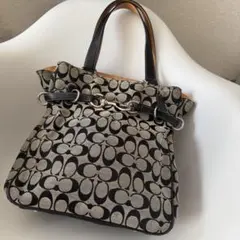 00's coach vintage signature handbag y2k