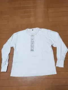 フリーホイーラーズ ヘンリーネック ロングスリーブ Tシャツ サイズL/42のサムネイル