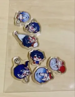 にじさんじ 8th with cake！長尾、ミラン、夢追、一橋 アクリルパーツ