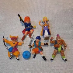 ドラゴンクエスト キーホルダー フィギュア 主人公 バーバラ 等6点セット