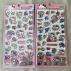 2枚　海外限定 正規品　サンリオ 立体シール