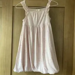 HUSHUSH 花柄ノースリーブワンピース 130