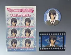 新テニスの王子様　忍足侑士　ロフト　写ルン　缶バッジ　クリアカード　フォトカード