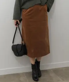 アーバンリサーチドアーズ コーデュロイタイトスカート