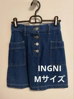 イング　INGNI デニム　タイト　スカート　M サイズ　春夏　SS 韓国風