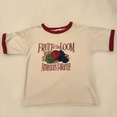 FRUIT OF THE LOOM リンガーTシャツ 120cmのサムネイル