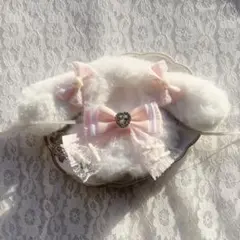 ぬい服 着ぐるみ ぬいぐるみ にじぱぺ 10cm 11cm ピンク うさぎ