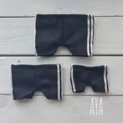 kpopドール ぬいぐるみお洋服　ぬい活『3ラインパンツ⭐︎』のサムネイル