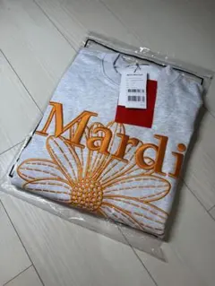 Mardi Mercredi スウェット オートミールグレーオレンジのサムネイル