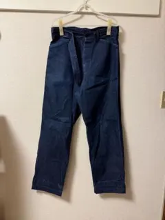 comoli ベルテッドデニム