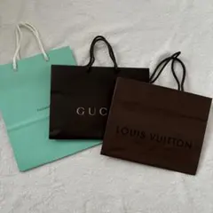 ブランド紙袋 まとめ売り ティファニー グッチ ルイヴィトン
