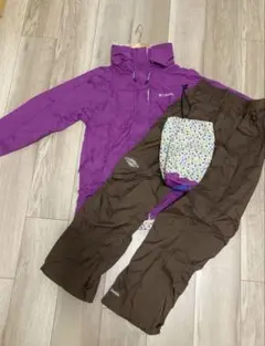ま*う様 Columbia レインジャケットパンツセット　登山ウェア