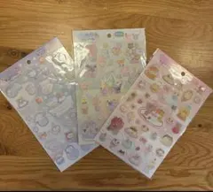 ゆめかわBigシール　3種セット