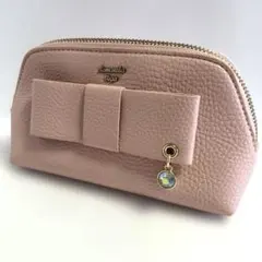 ♡SAMANTHAVEGA（サマンサベガ）ビッグリボンのポーチ　オーロラチャーム