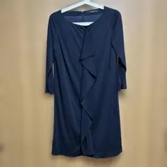 tibi NEW YORK 日本製　長袖ワンピース ブラックのサムネイル