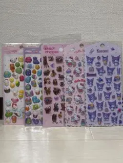 激安シール まとめ売り 海外製 キティ クロミ