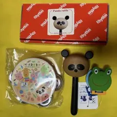 リズム・ポコ ラブアダブダブ タンバリン ラトル カスタネット まとめ売り