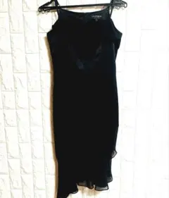 LAUTREAMONT BLACK　アシンメトリーフリル　黒　S相当　53