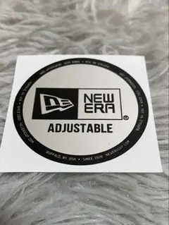 ニューエラ　キャップ　ステッカーシール　ADJUSTABLE