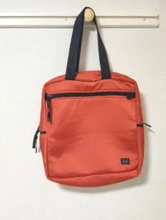 PORTER ポーター レコードバッグ トートバッグ 赤