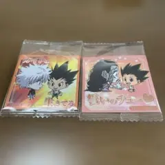 ハンターハンター　ウエハース　ゴン＆パーム　ゴン＆キルア