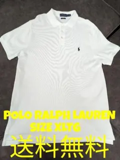 【美品】 POLO RALPH LAUREN SLIM FIT ポロシャツ 白
