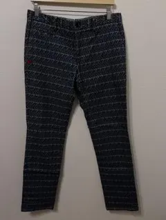 Callaway ゴルフパンツ 総柄 ネイビー