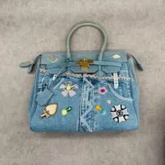00S archive grunge gimmick denim bag y2k