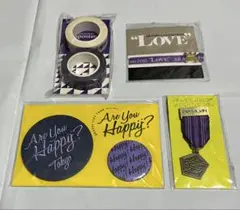 【未使用】嵐　松本潤くんカラー　4個セット　会場限定　紫