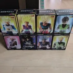 ドラゴンボールZ CLEARISE フィギュア 8体セット　未開封